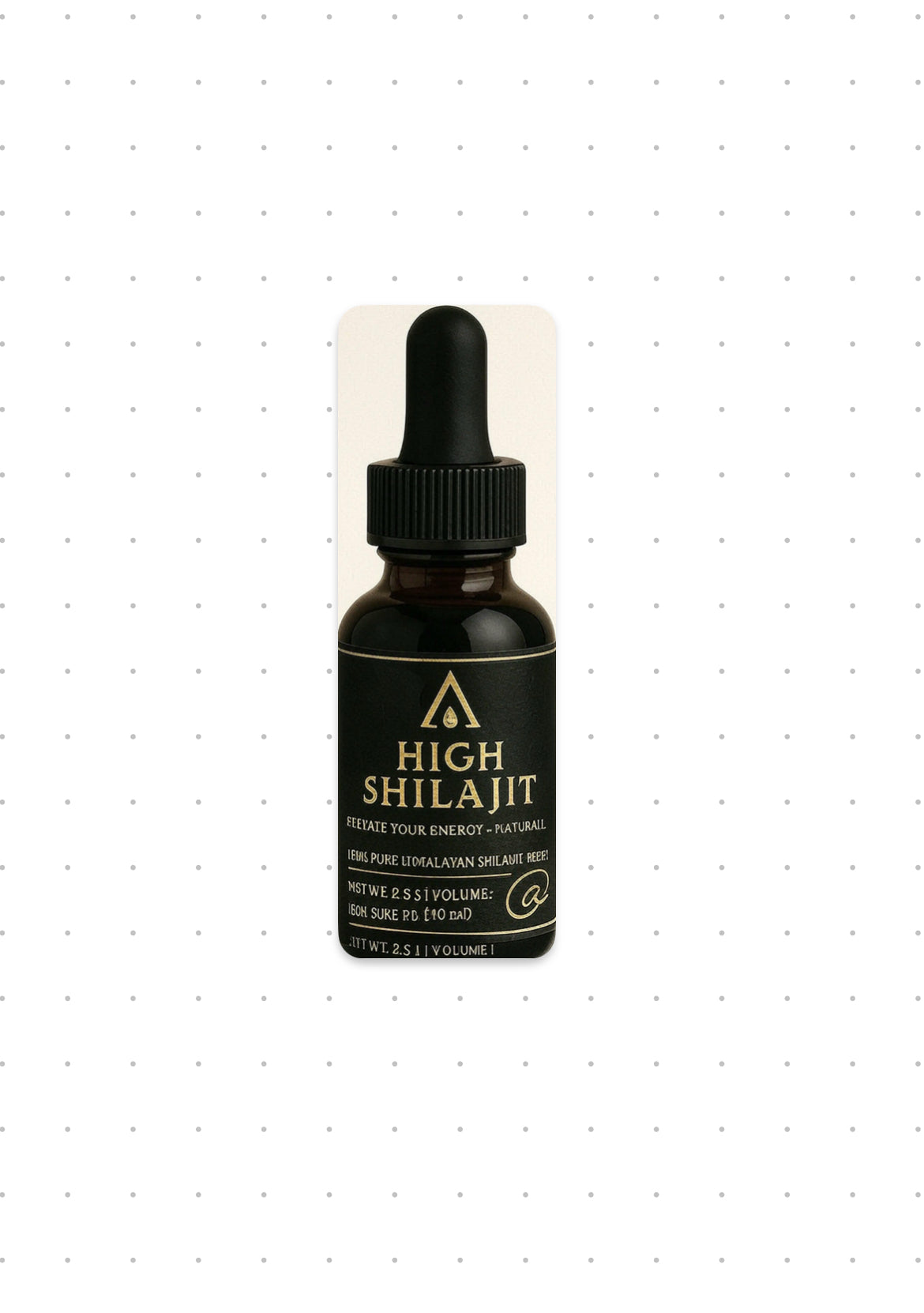 Shilajit High Drops